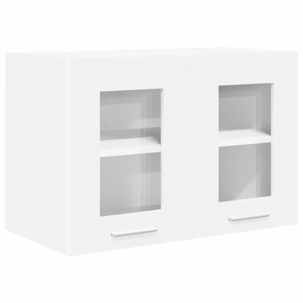 White Modern Hanging Kitchen Cabinet