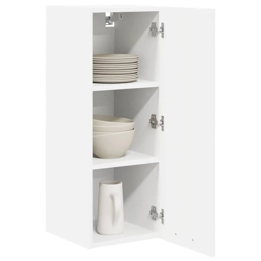 White Hanging Kitchen Cabinet 30 x 31 x 80 cm