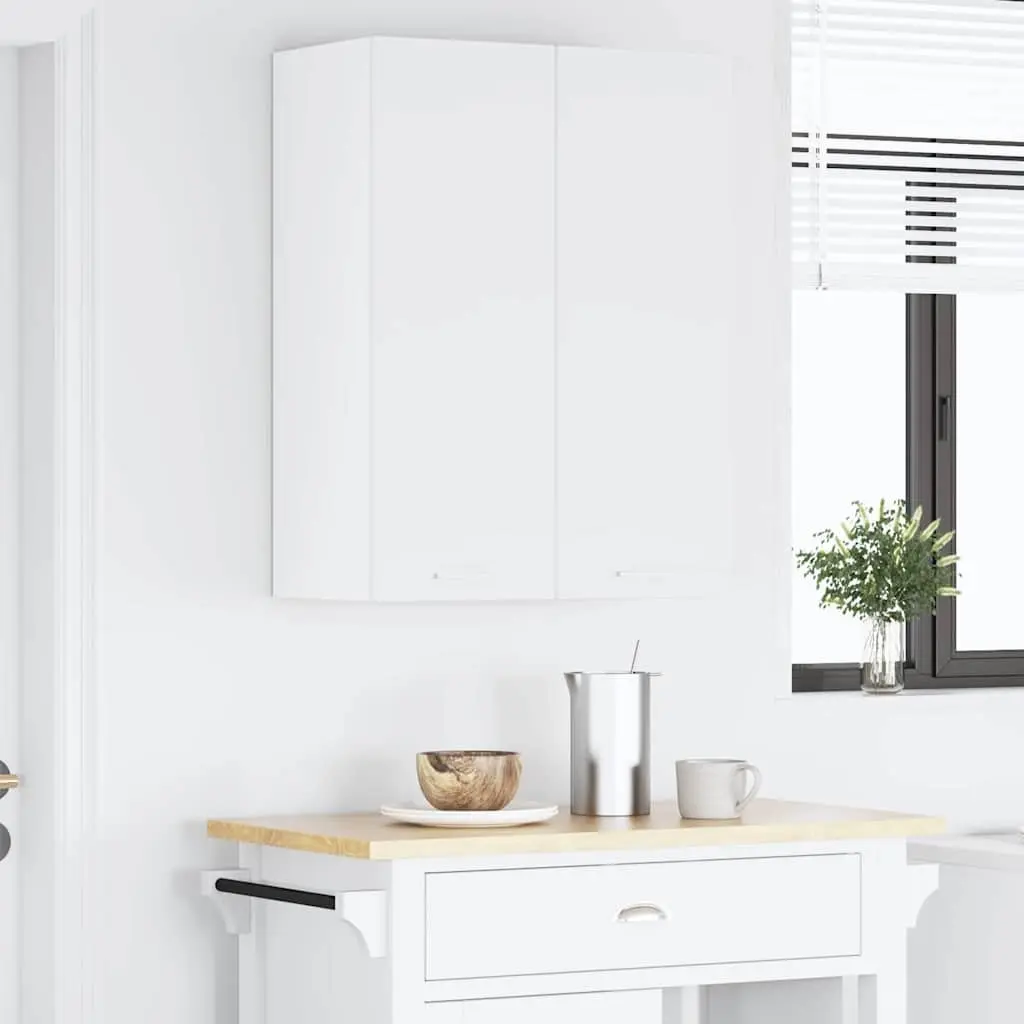 White Hanging Cabinet Set for Kitchen Storage
