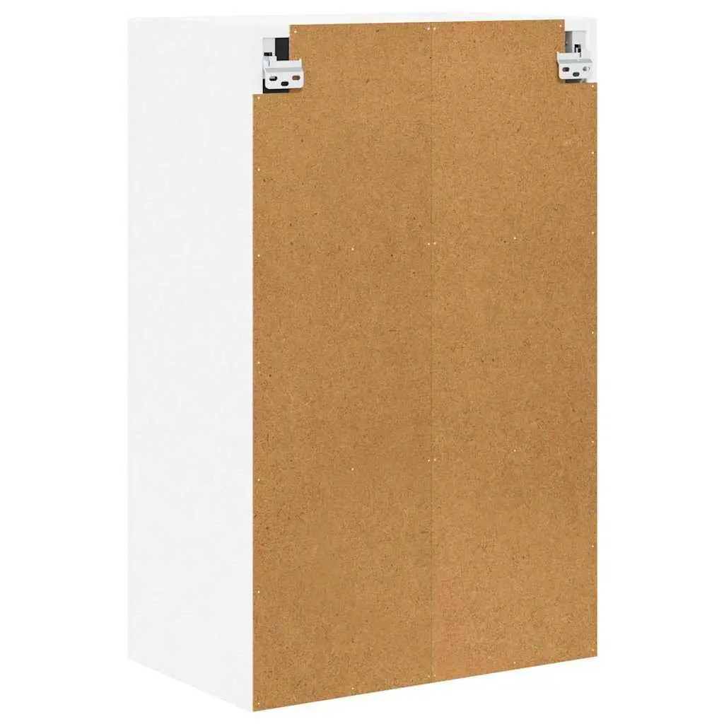 White Hanging Kitchen Cabinet with Door