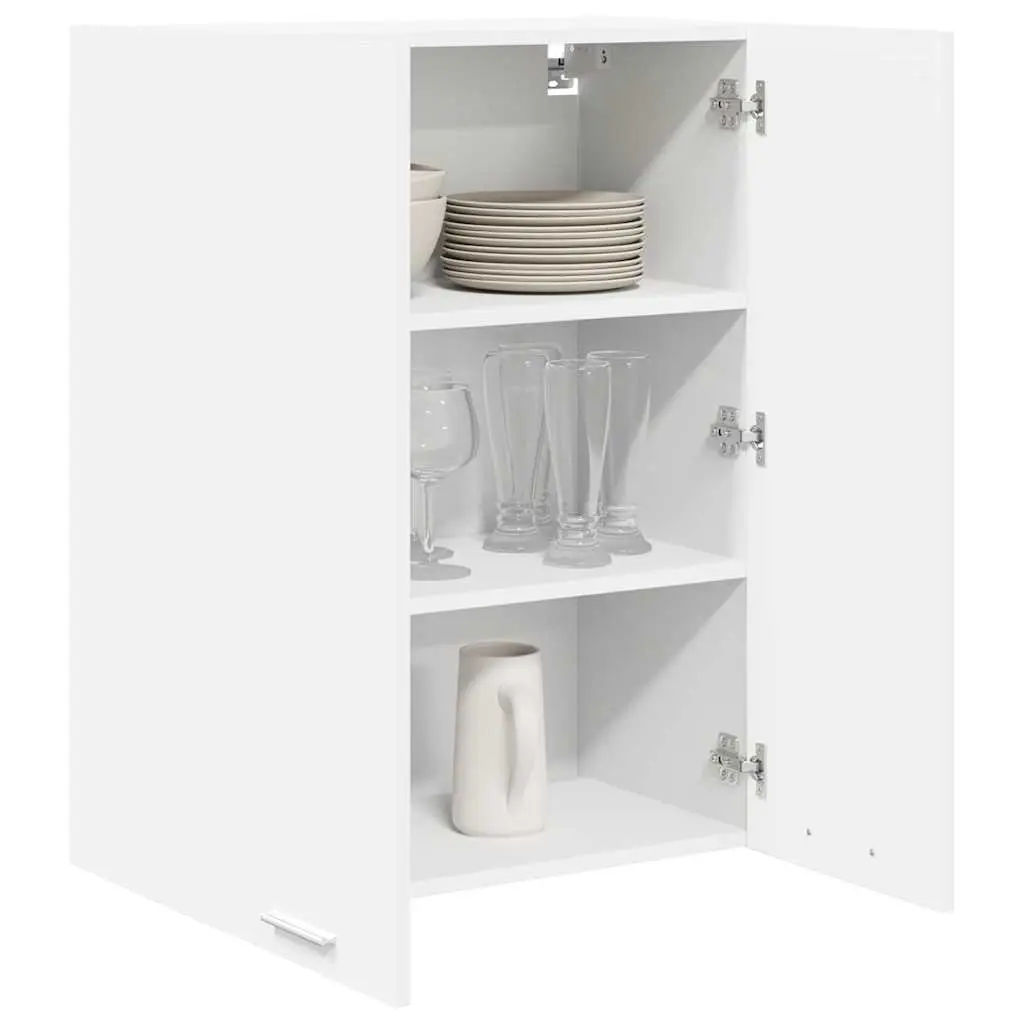 White Hanging Kitchen Cabinet for Organizing