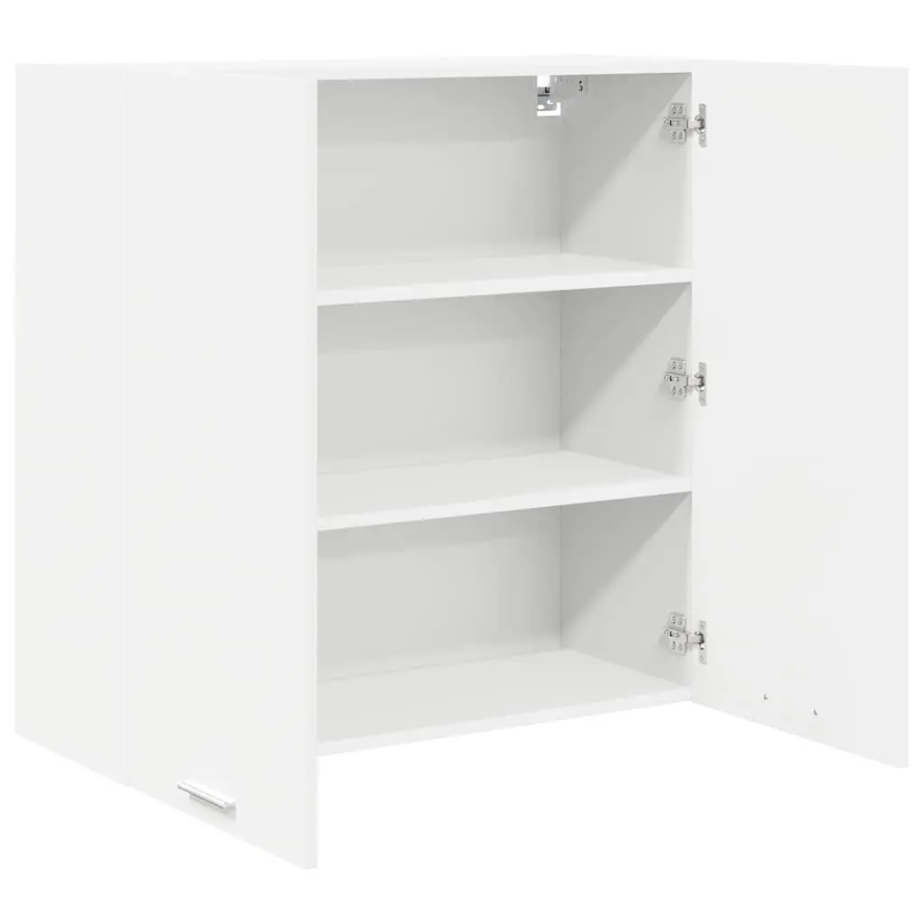 Hanging Kitchen Cabinet with Door, White 80x31x80cm