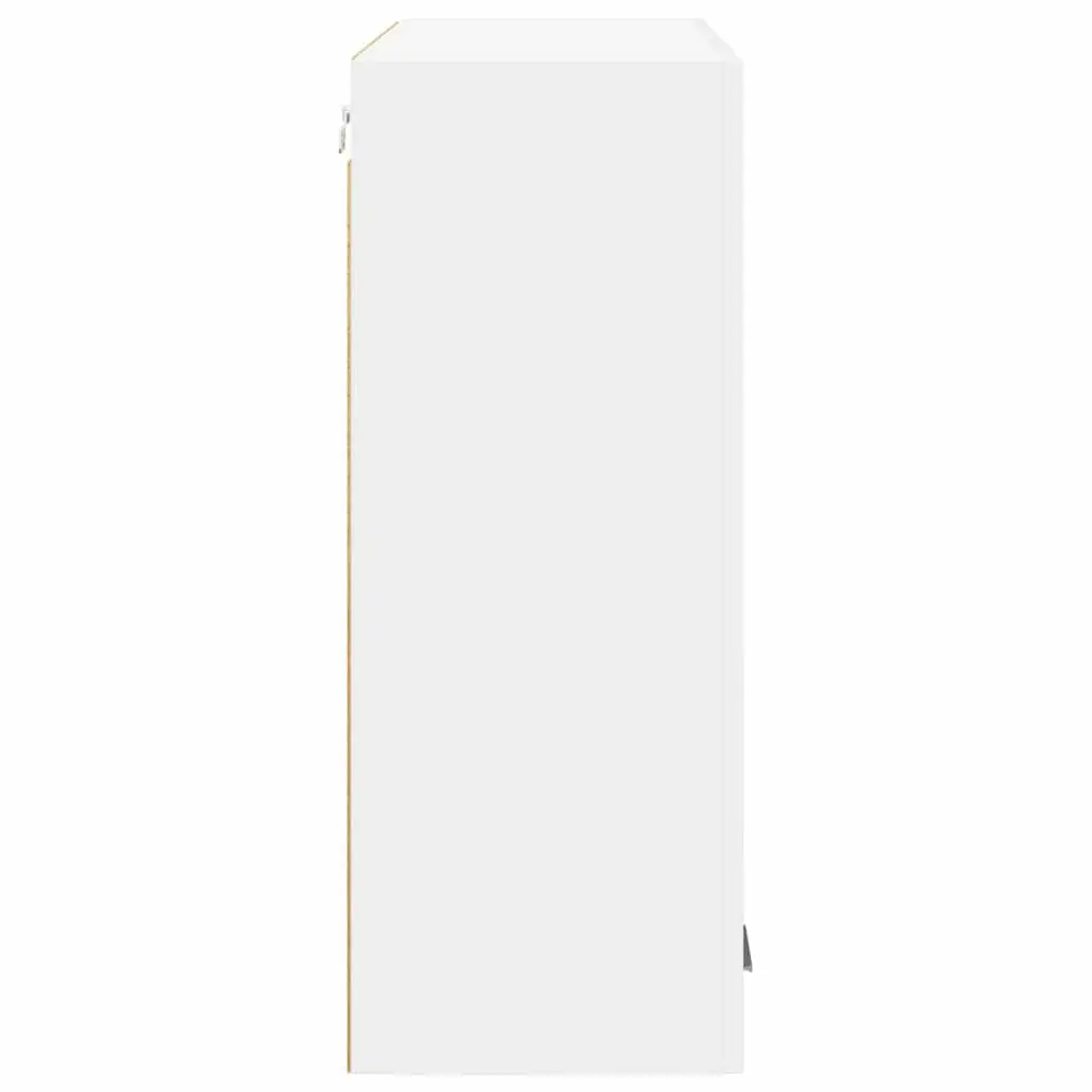 Hanging Kitchen Cabinet with Door, White 80x31x80cm