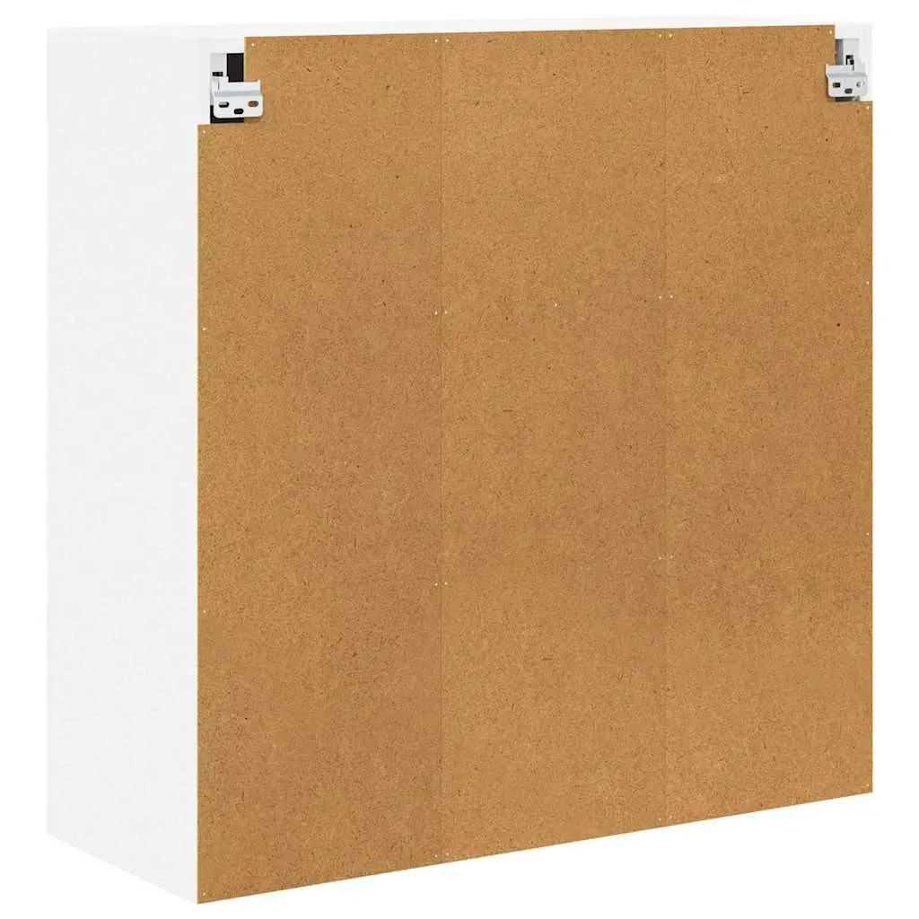 Hanging Kitchen Cabinet with Door, White 80x31x80cm