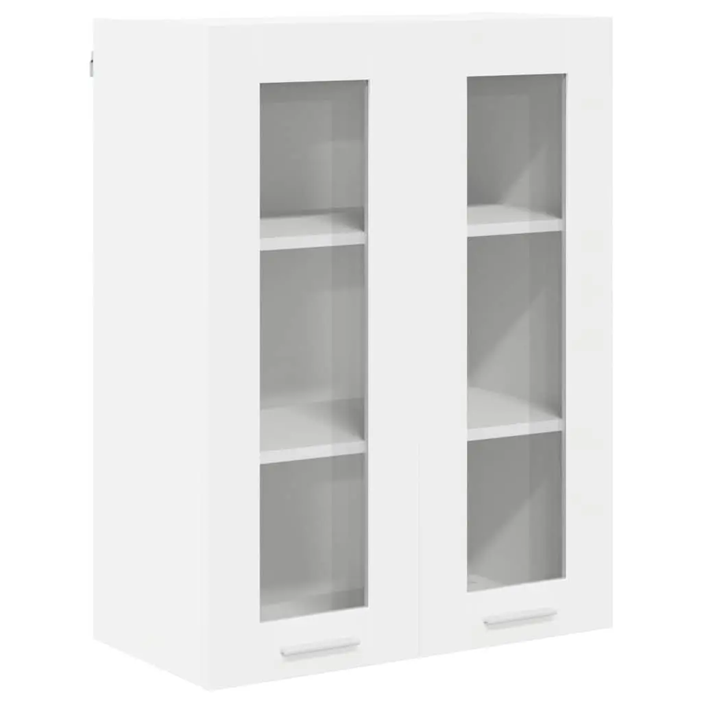 White Kitchen Hanging Cabinet with Door