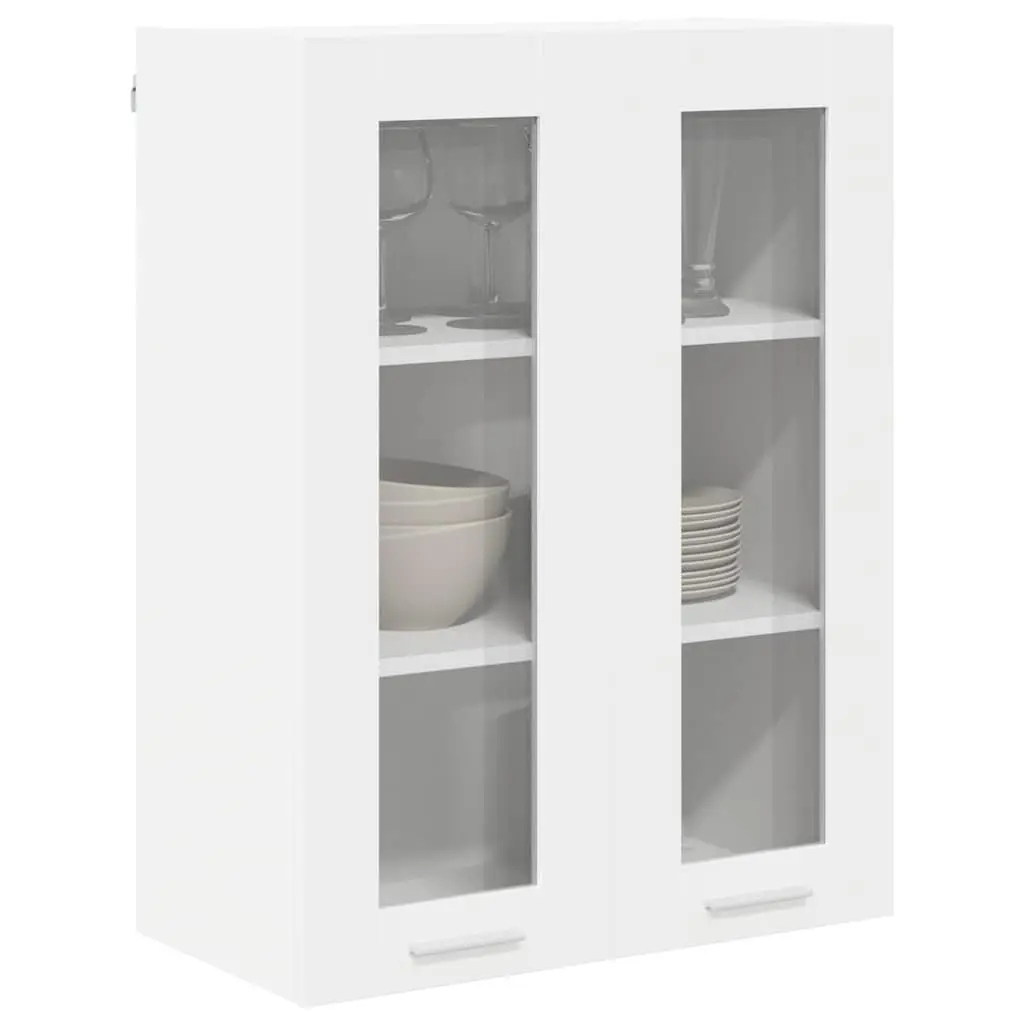 White Kitchen Hanging Cabinet with Door