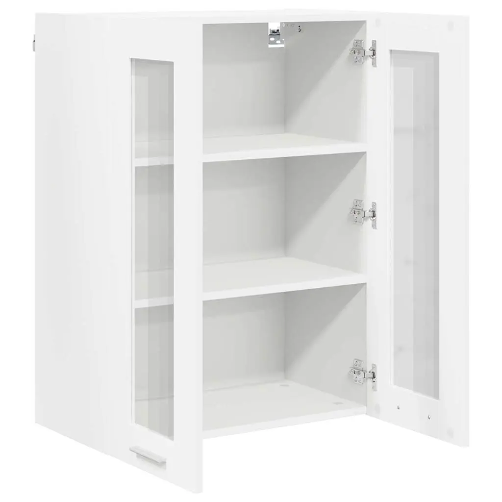 White Kitchen Hanging Cabinet with Door