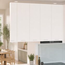 Modern White Hanging Kitchen Cabinet for Efficient Storage