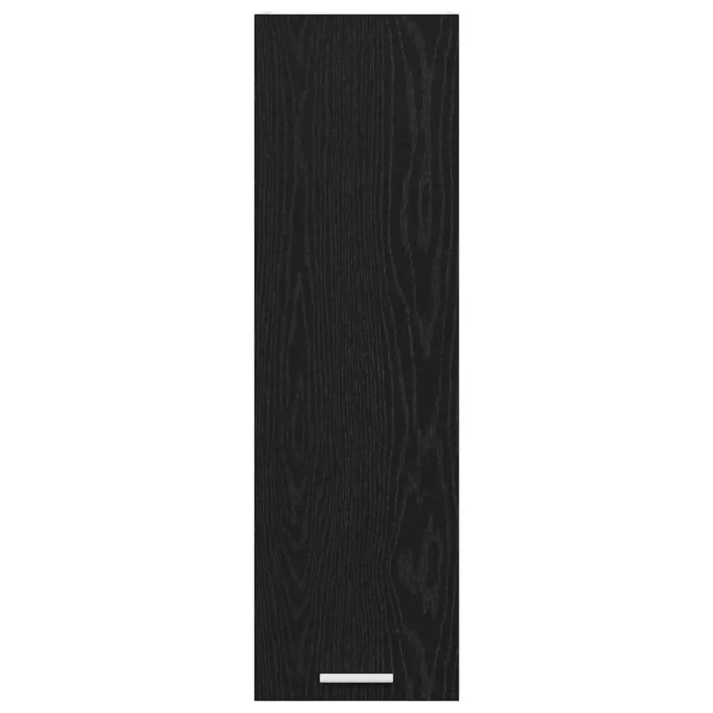 Black Oak Hanging Kitchen Storage Unit 30 x 31 x 100 cm