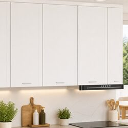 Premium White Hanging Kitchen Cabinet for Modern Storage
