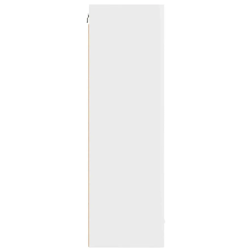 Hanging Kitchen Cabinet White Modern Storage Engineered Wood 50x31x100cm