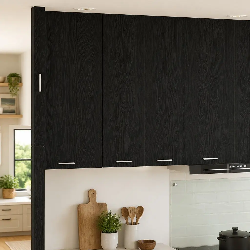 Hanging Cabinet Engineered Wood 60 x 31 x 100 cm Black Oak
