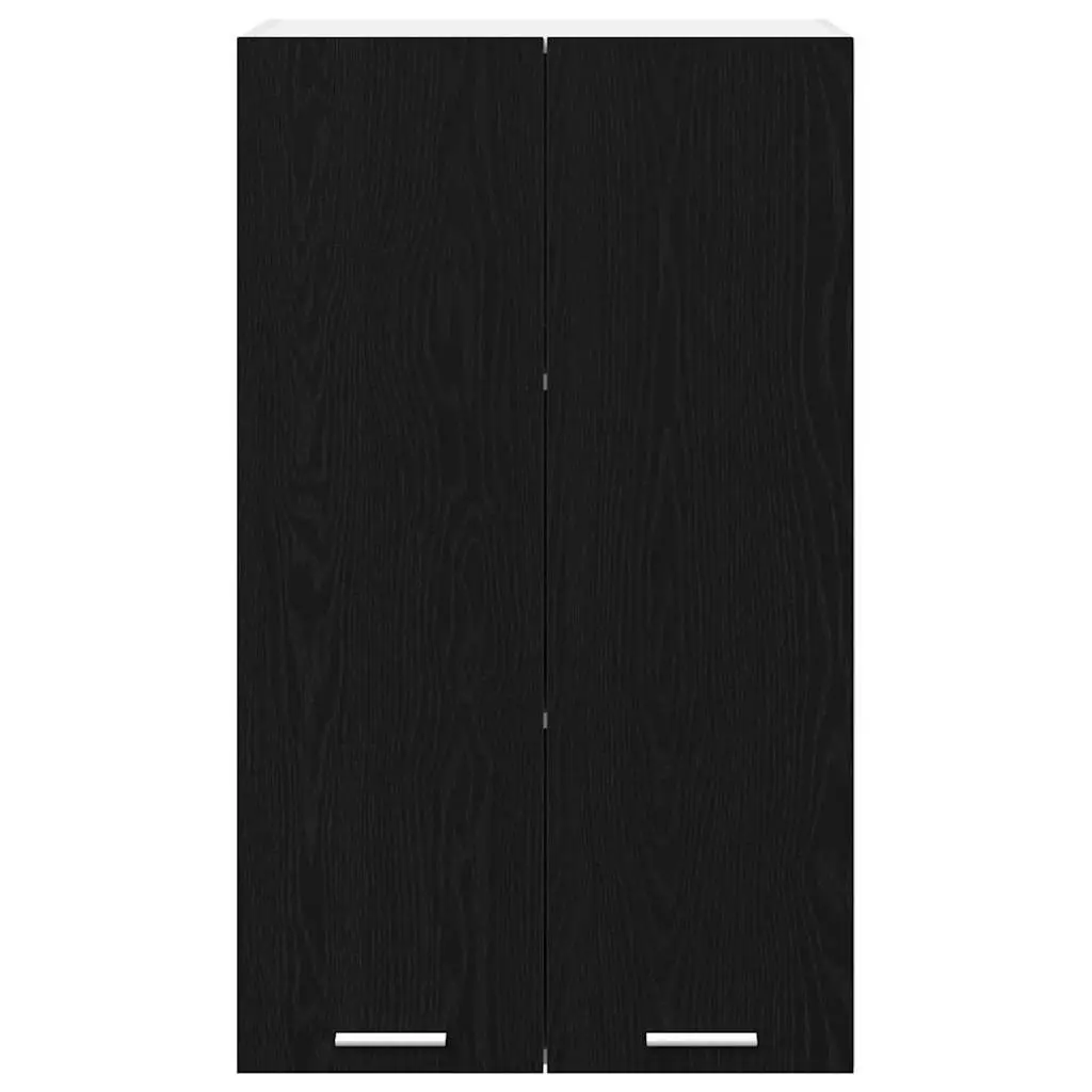 Hanging Cabinet Engineered Wood 60 x 31 x 100 cm Black Oak