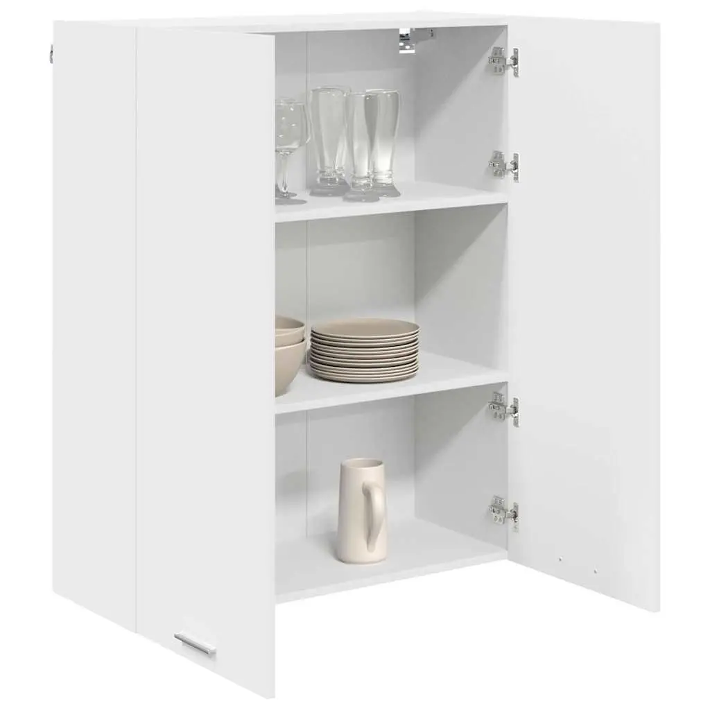 Hanging Kitchen Cabinet Engineered Wood 80x31x100cm White
