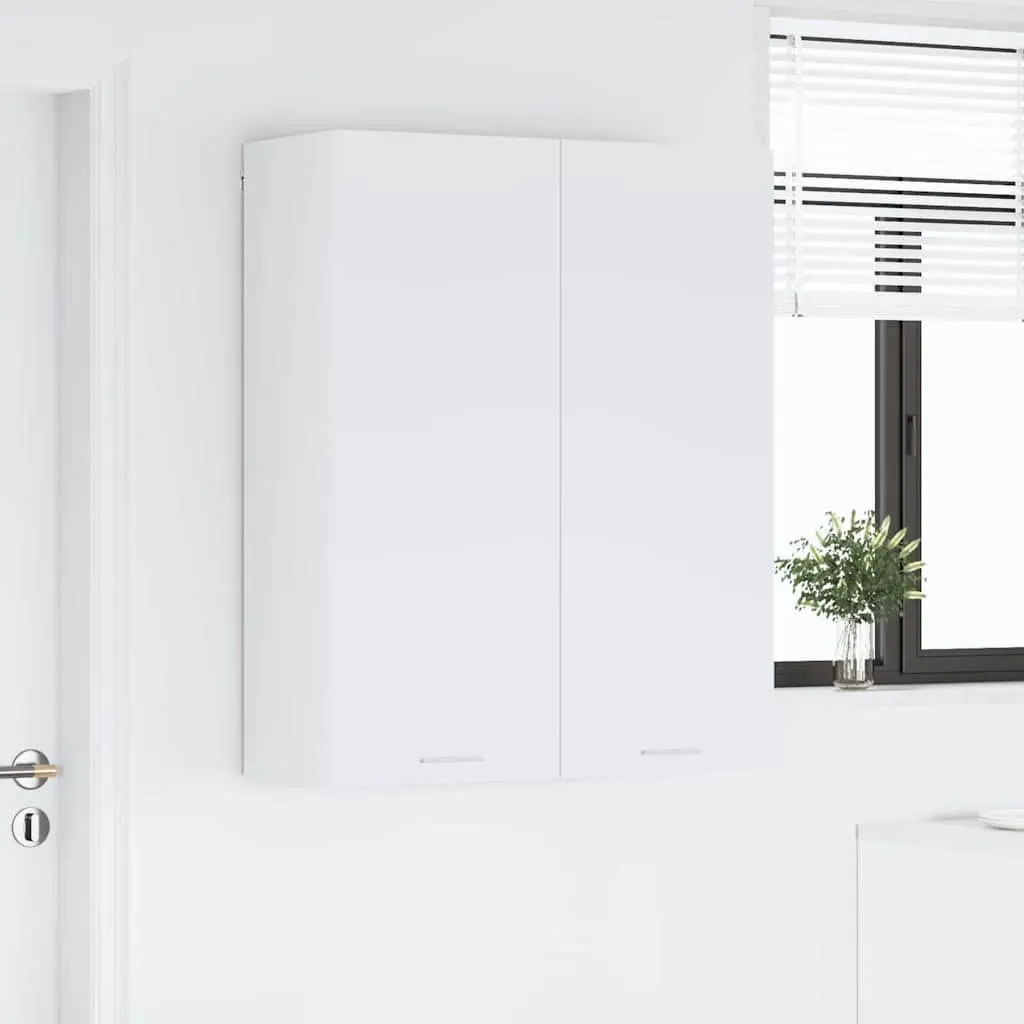 Hanging Kitchen Cabinet Engineered Wood 80x31x100cm White