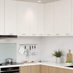 Modern White Hanging Kitchen Cabinet for Stylish Storage