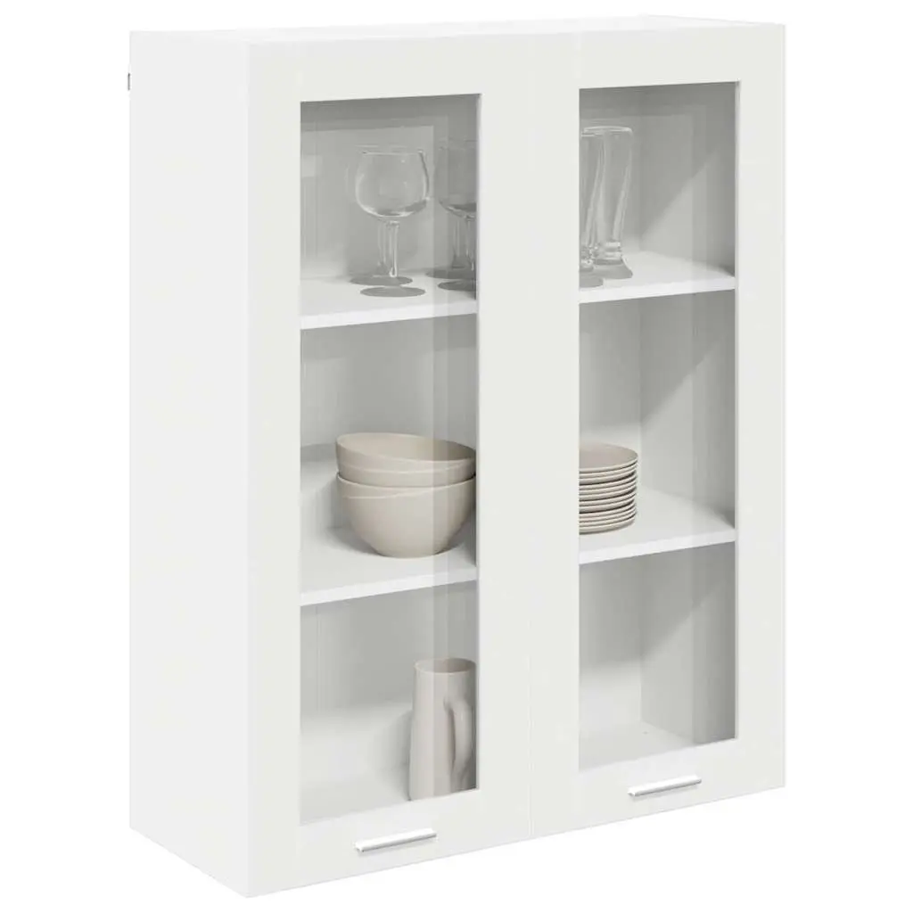 White Modern Hanging Kitchen Cabinet for Smart Storage