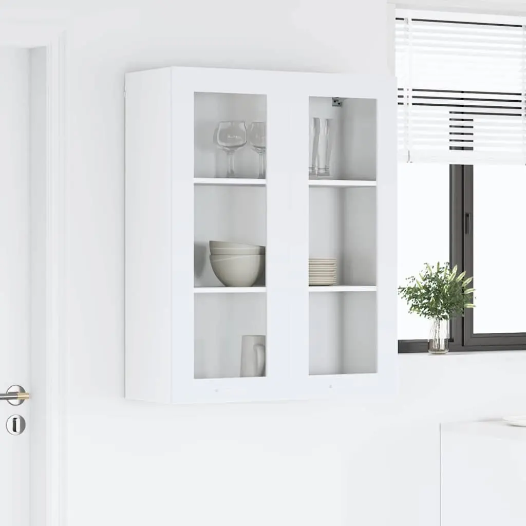 White Modern Hanging Kitchen Cabinet for Smart Storage