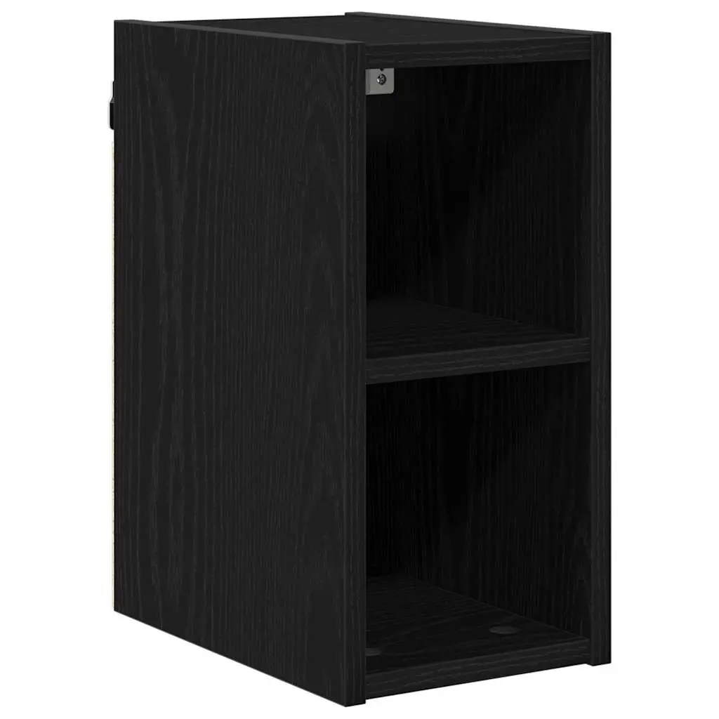 Hanging Kitchen Cabinet Engineered Wood Black Oak 20x29.5x40cm