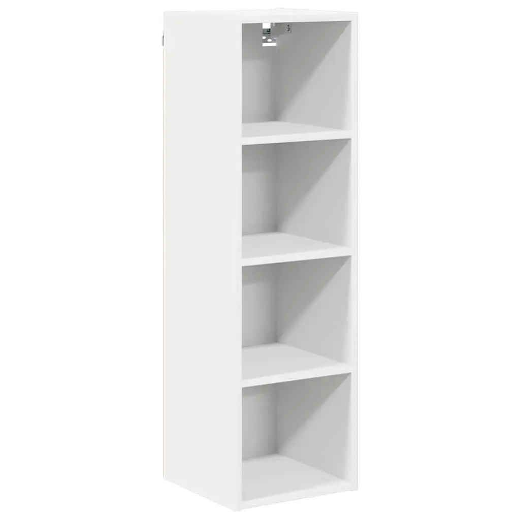 White Engineered Wood Hanging Kitchen Cabinet 30 x 29.5