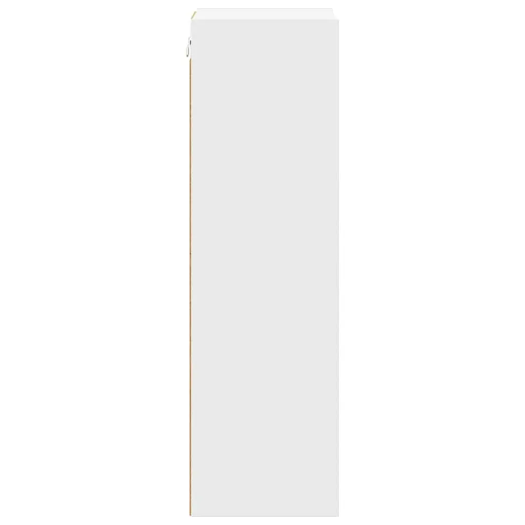 White Engineered Wood Hanging Kitchen Cabinet 30 x 29.5