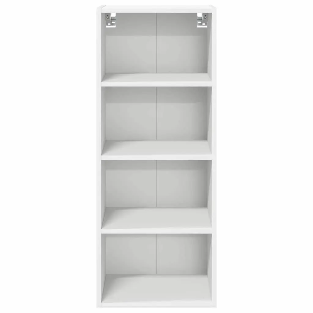 Wall-Mounted Kitchen Storage Cabinet in White