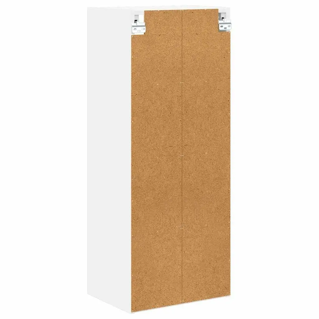 Wall-Mounted Kitchen Storage Cabinet in White