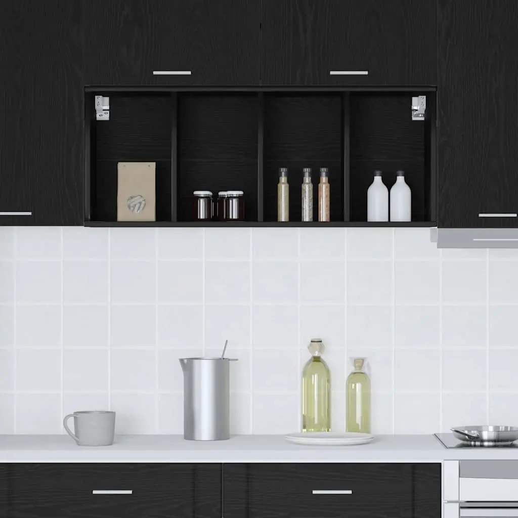Black Oak Kitchen Cabinet for Optimal Storage
