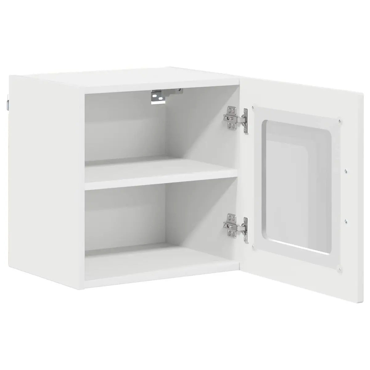 White Engineered Wood Dishwasher Panel Storage Cabinet 40 x 31 x 40 cm