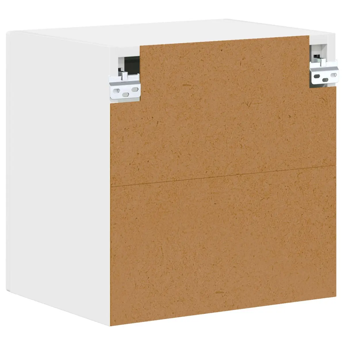 White Engineered Wood Dishwasher Panel Storage Cabinet 40 x 31 x 40 cm