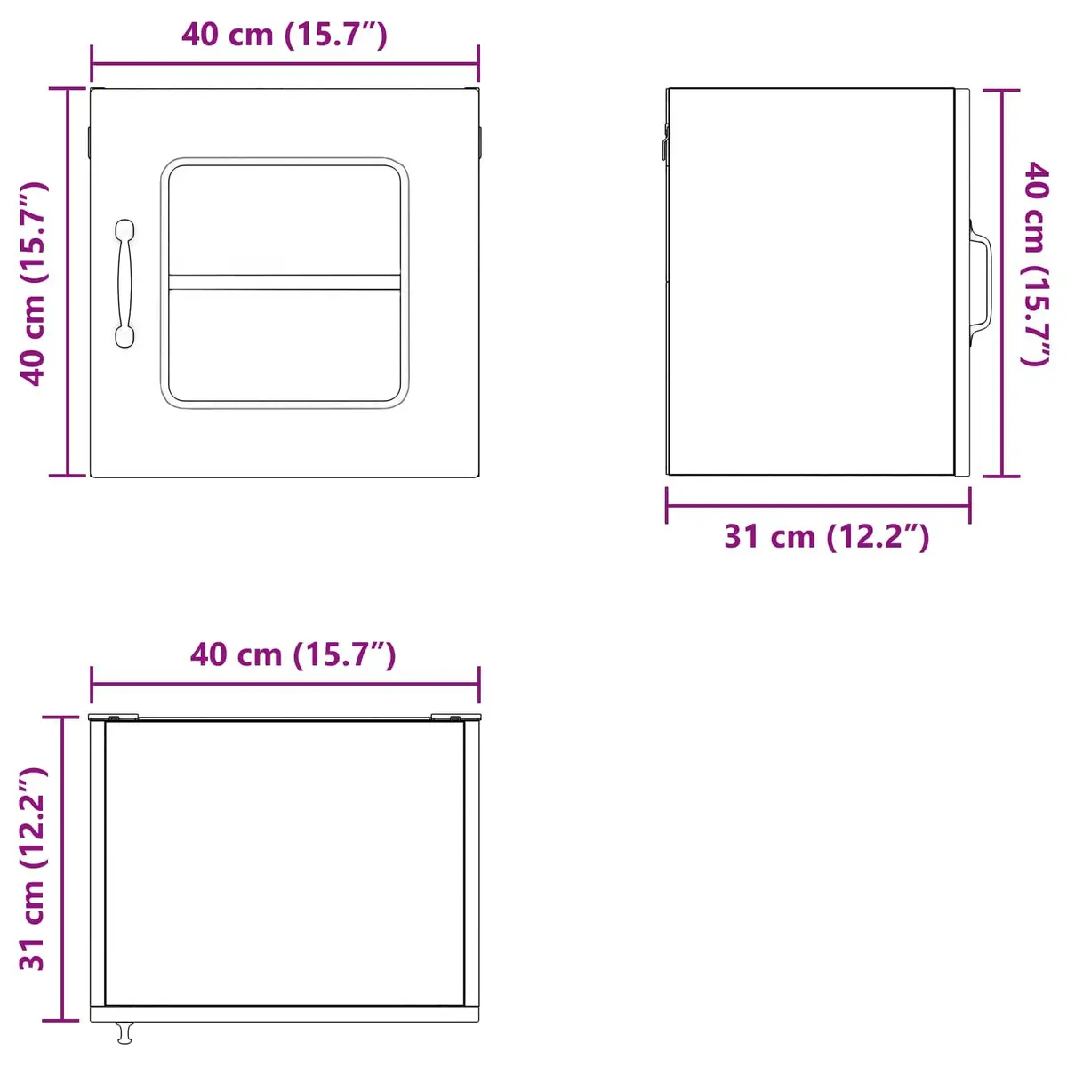 Dishwasher Panel Kitchen Cabinet High Gloss White Storage Engineered Wood Unit