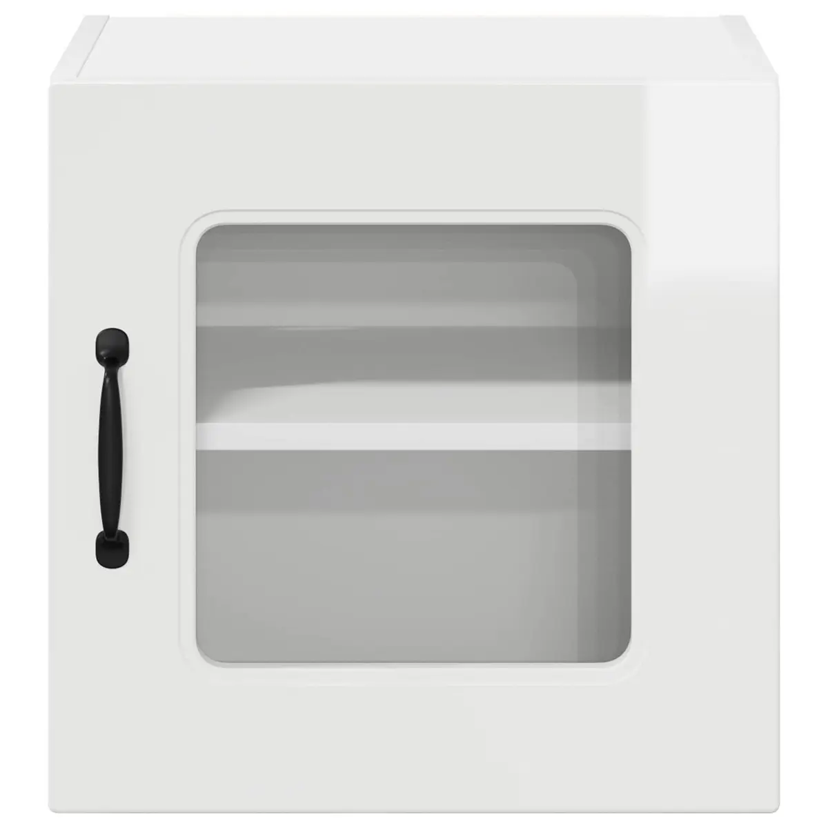 High Gloss White Kitchen Cabinet Dishwasher Panels, 2 pcs