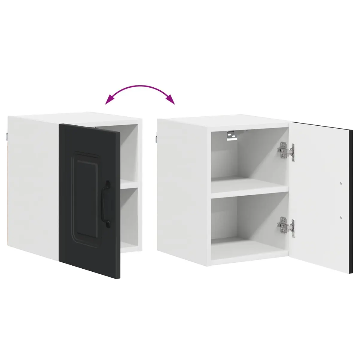 Black Kitchen Cabinet Dishwasher Panel Kalmar