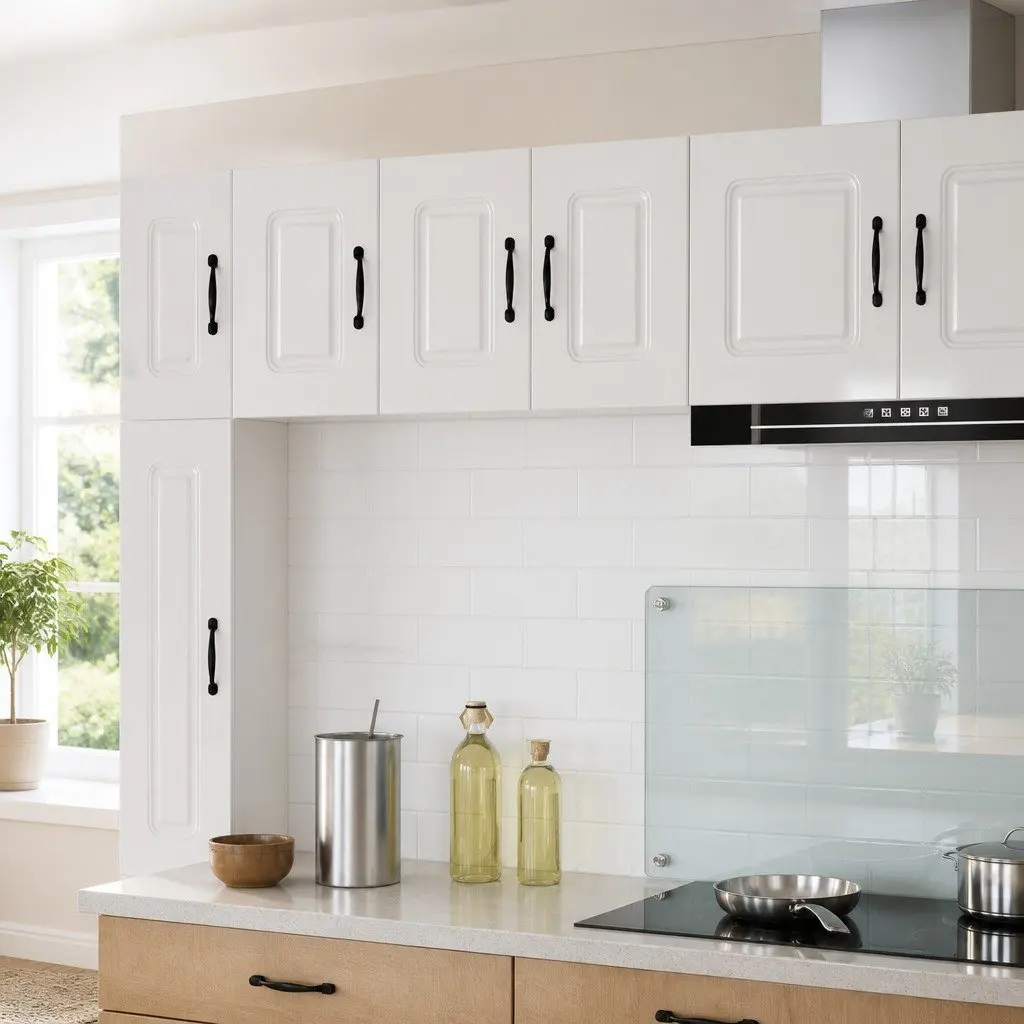 Kitchen Cabinet Door Engineered Wood 30 x 31 x 40 cm High Gloss White