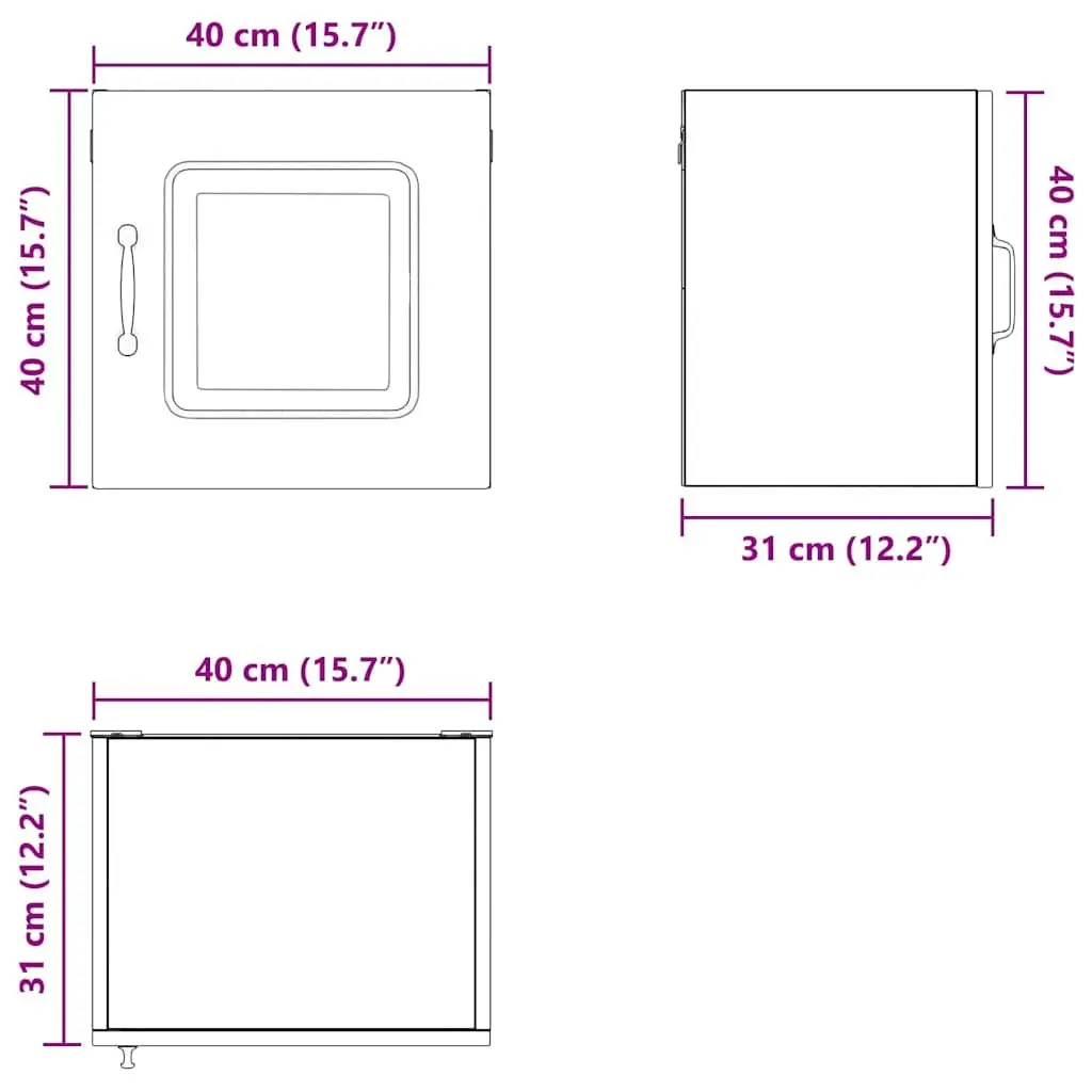 White Engineered Wood Dishwasher Panel Cabinet