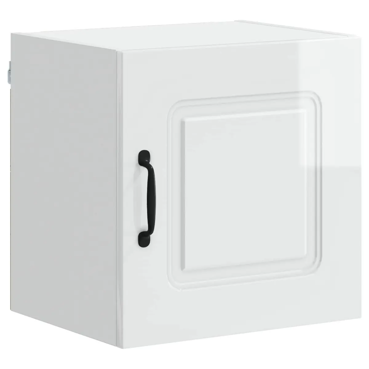 High Gloss White Kitchen Cabinet for Dishware Storage