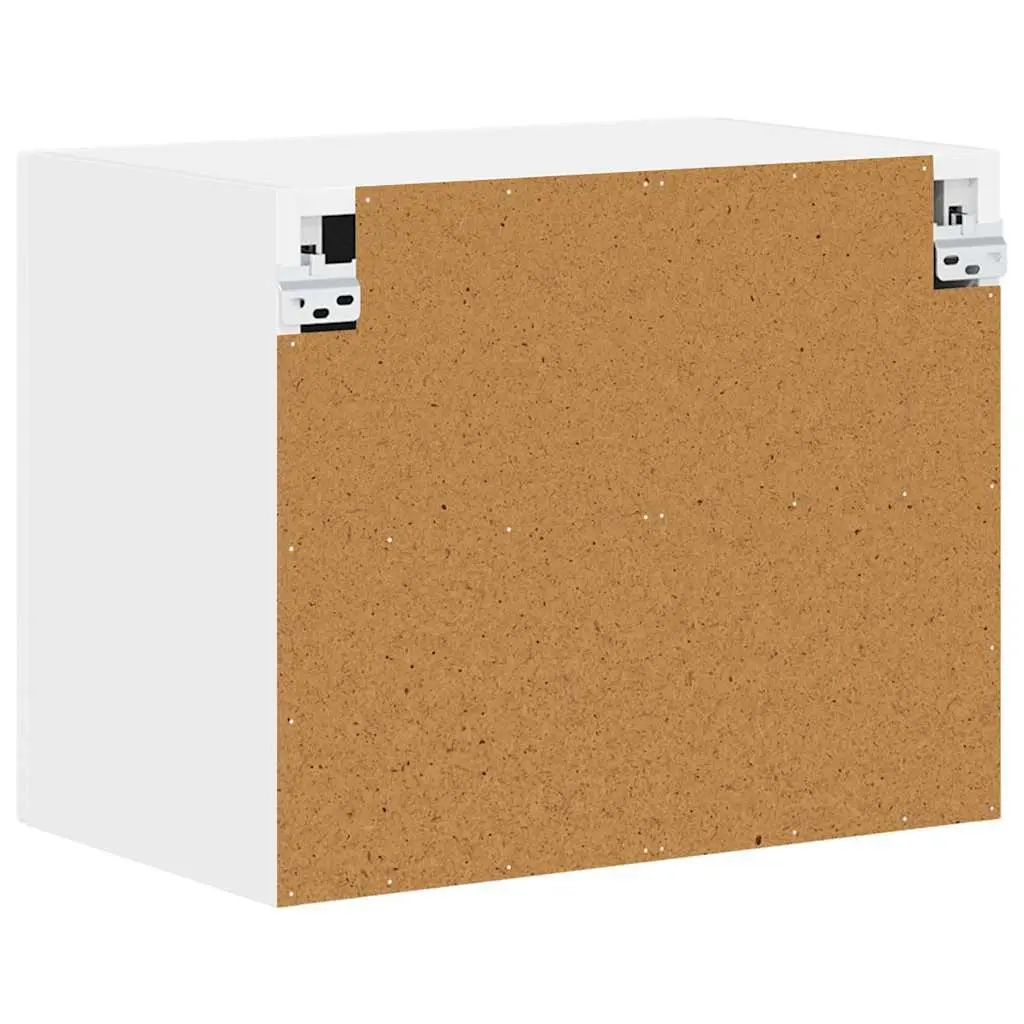 White Engineered Wood Kitchen Cabinet for Storage