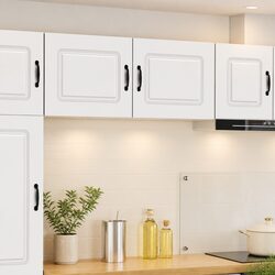 White Dishwasher Panel Kitchen Cabinet Storage Unit Modern Design 50x31x40cm
