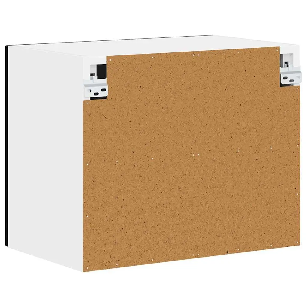 Black Kitchen Dishwasher Panel Storage Cabinet 50x31x40cm