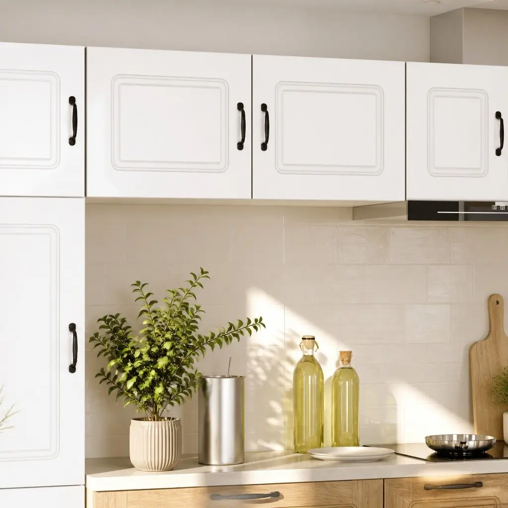 Dishwasher Panel Engineered Wood 50 x 31 x 40 cm High Gloss White