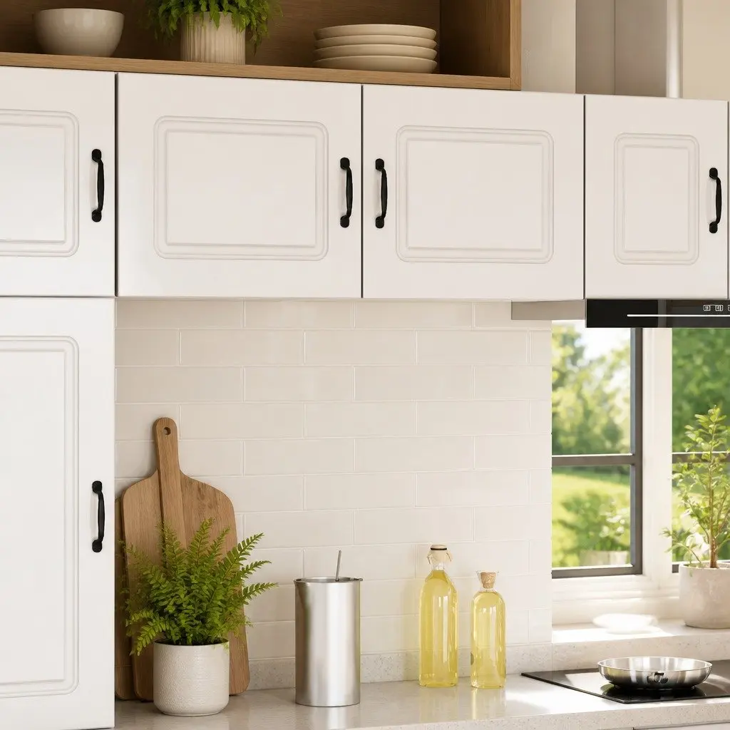 Dishwasher Panel Cabinet Engineered Wood 50 x 31 x 40 cm High Gloss White
