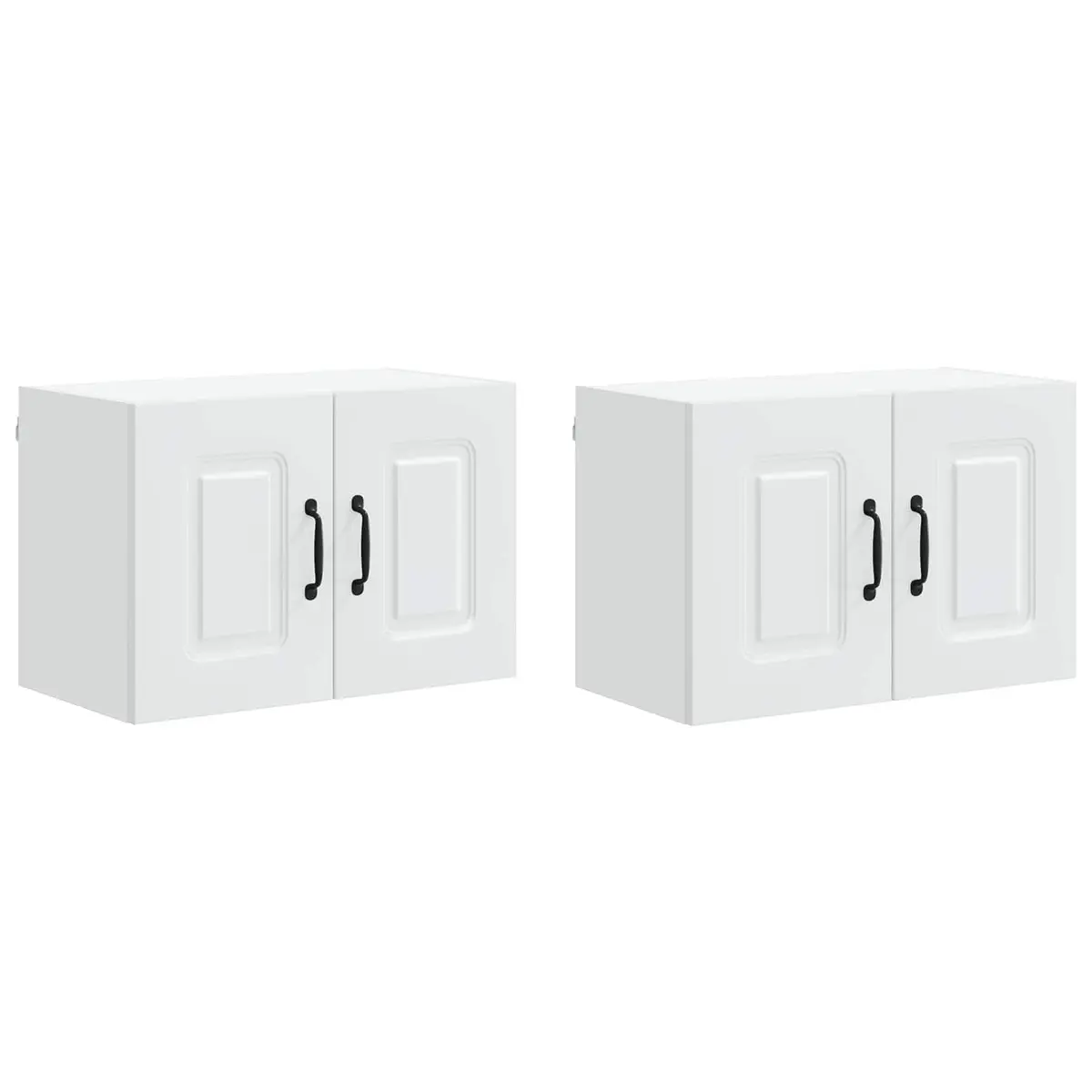 White Engineered Wood Kitchen Cabinet Panel 60x31x40 cm