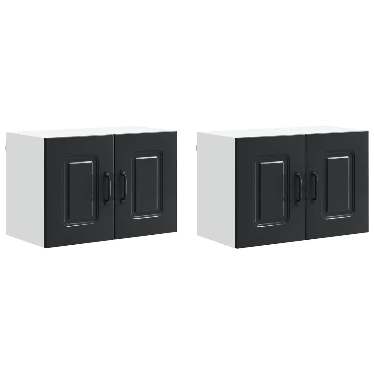 Black Engineered Wood Kitchen Cabinet Dishwasher Panel