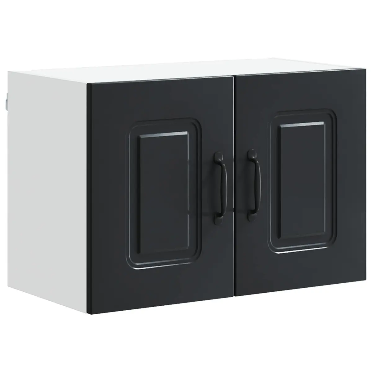 Black Engineered Wood Kitchen Cabinet Dishwasher Panel