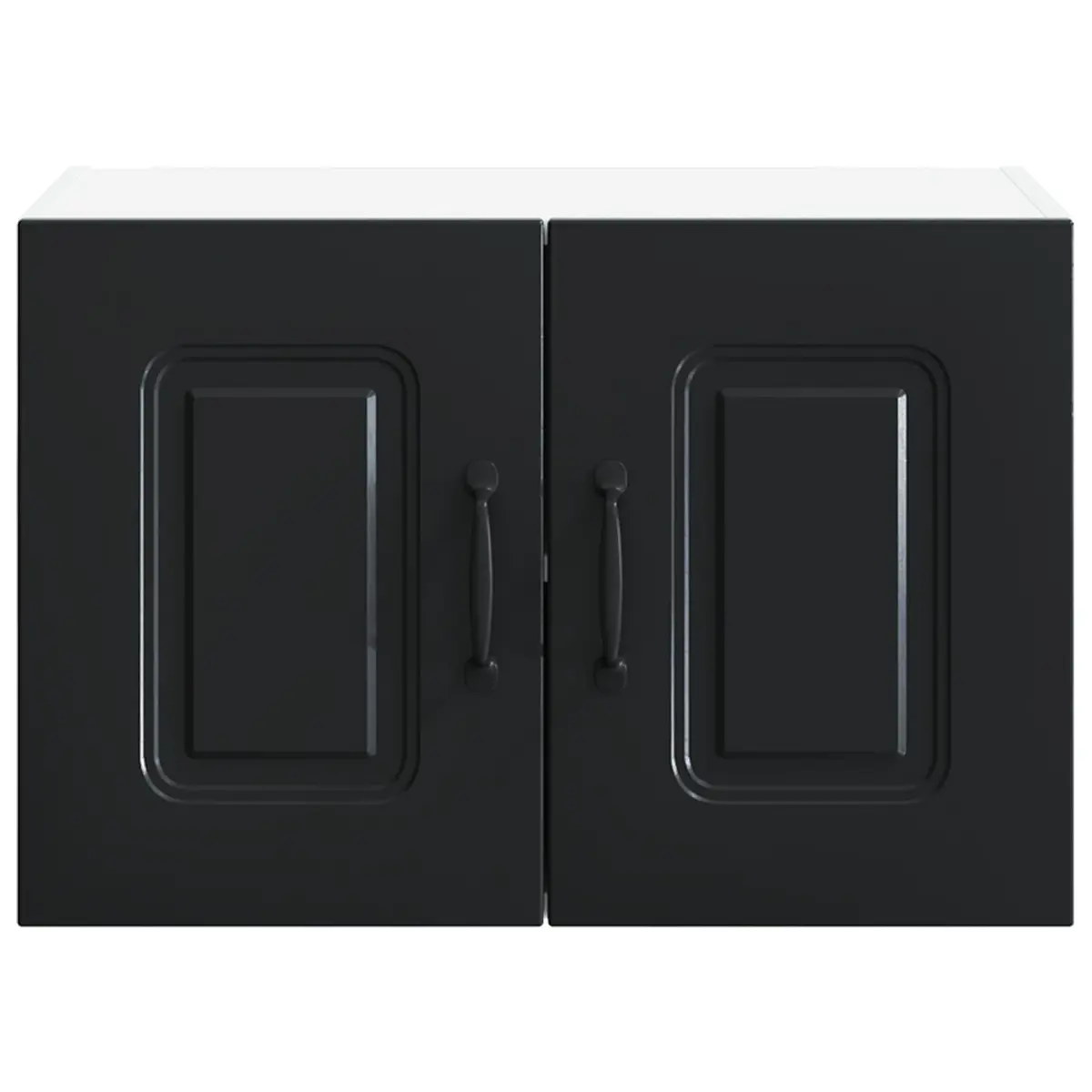 Black Engineered Wood Kitchen Cabinet Dishwasher Panel