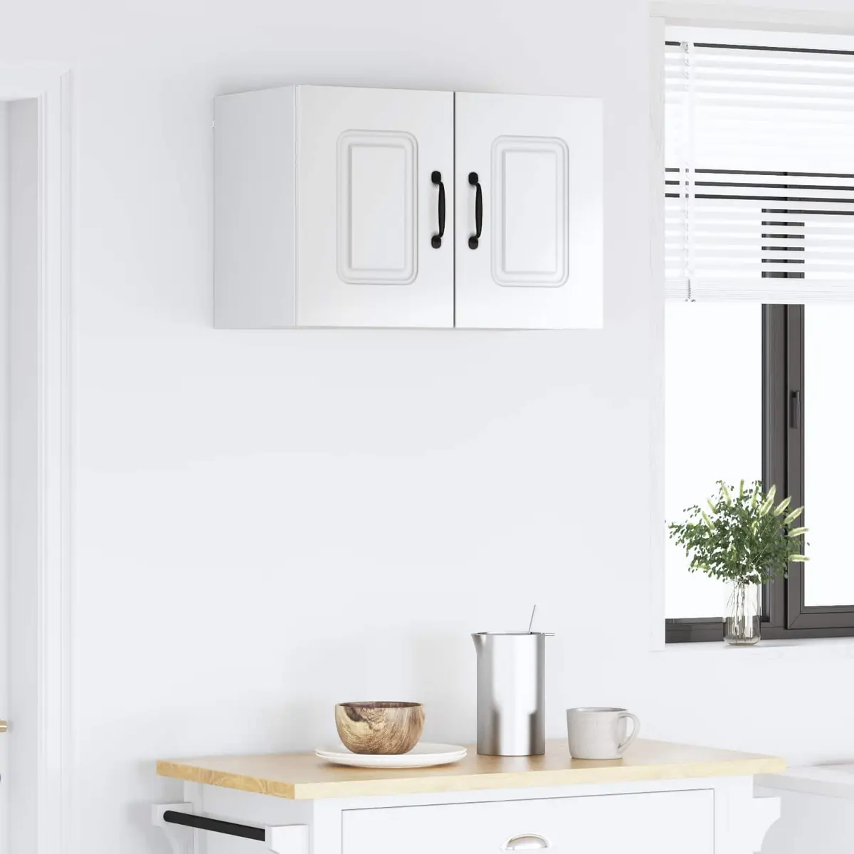 High Gloss White Kitchen Cabinet Dishwasher Panel 60x31x40cm
