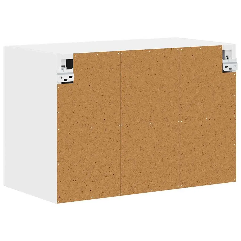 Dishwasher Panel Engineered Wood 60x31x40cm High Gloss White