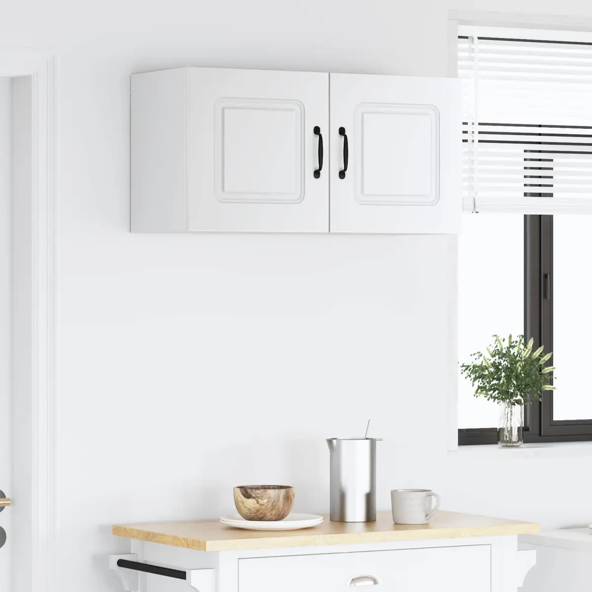 Engineered Wood Kitchen Cabinet with Dishwasher Panel
