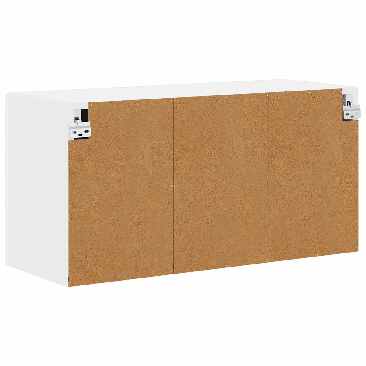 High Gloss White Kitchen Dishwasher Panel Storage Cabinet 80x31x40cm