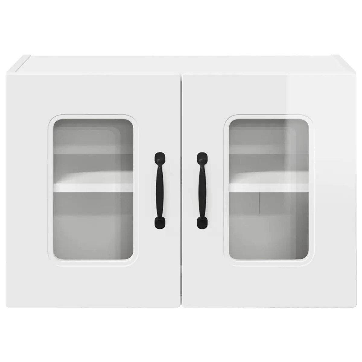 White Kitchen Cabinet Panel for Organised Storage